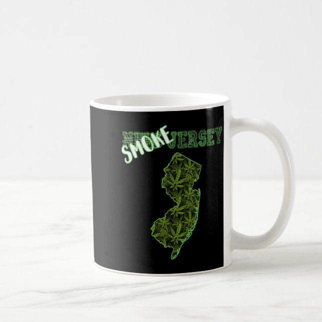 Taza De Café Funny New Jersey Weed Weed Culture  (Derecha)