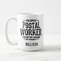 Funny Nombre de trabajador postal retirado persona