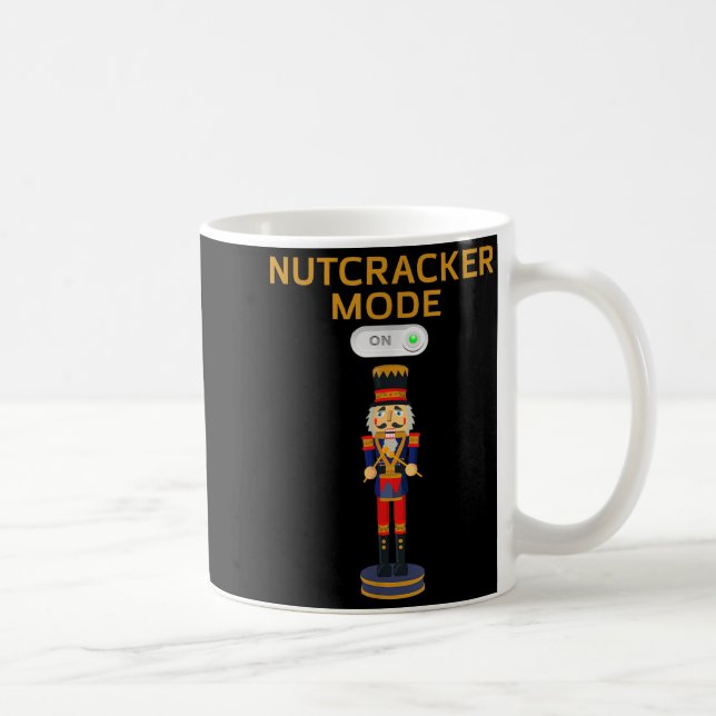 Taza De Café Funny Nutcracker Shirt Christmas Nutcracker Mode O (Derecha)