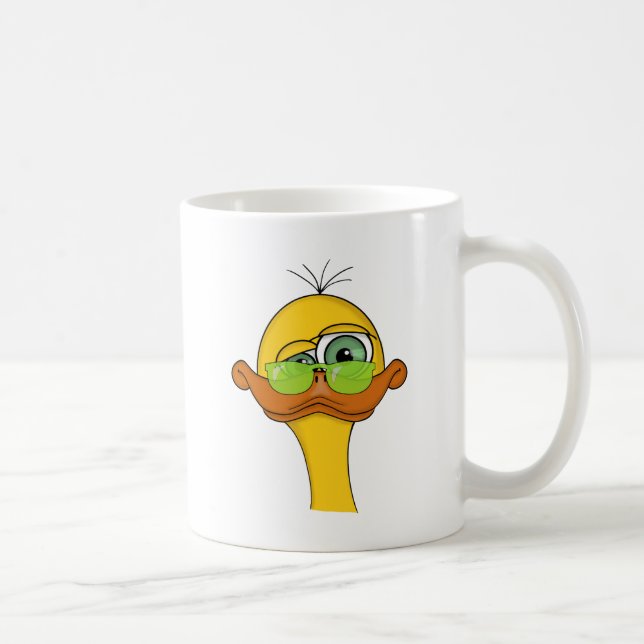 Taza De Café Funny Odd Duck Personalizado (Derecha)