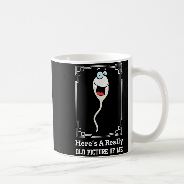 Taza De Café Funny Old Man Birthday Gag For Men Over 60  (Derecha)