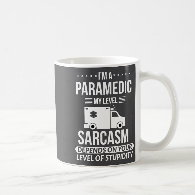 Taza De Café Funny Paramedic Emt Gift  (Derecha)