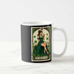 Taza De Café Funny Patricks Day The Sy L Tarot Card Uni