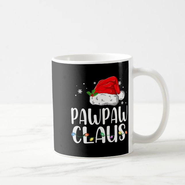 Taza De Café Funny Pawpaw Claus Christmas Pajamas Santa  (Derecha)