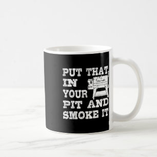 Taza De Café Funny Pellet Smoker Bbq Pit Gift Grill Para Carne