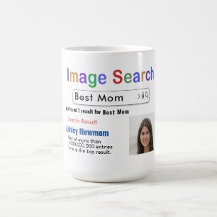 Taza De Café Funny Personalizado Best Mom Search Gift Mug