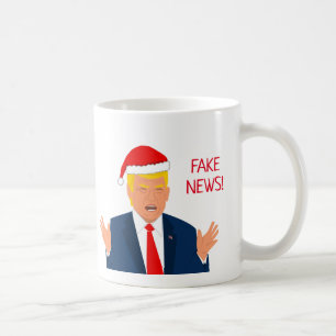 Taza De Café Funny personalizado de Navidades Donald Trump de S