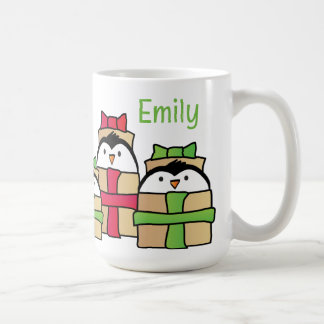 Taza De Café Funny Personalizado de Pingüino para Niños Persona