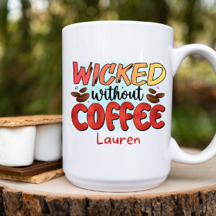 Taza De Café Funny Personalizado Malintencionado Sin Café Mug