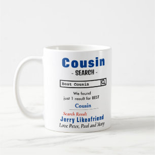 Taza De Café Funny Personalizado Mejor Primo Mug