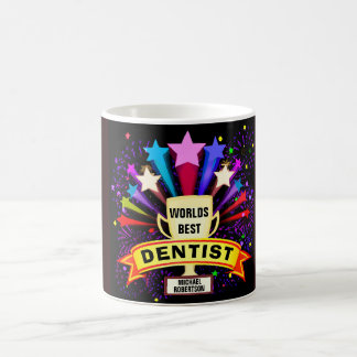 Taza De Café Funny Personalizado Mundos Mejor Dentista Café Mug