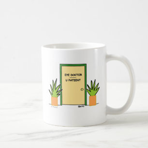 Taza De Café Funny Personalizado Optometrist Optical Office Per