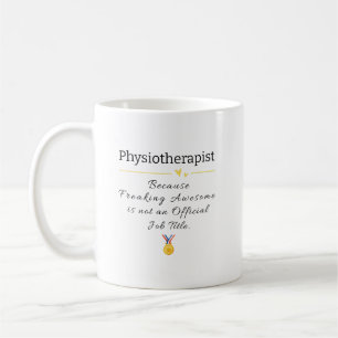 Taza De Café Funny Physioterapist Job Title Coffee Mug