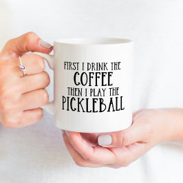 Taza De Café Funny Pickleball