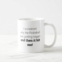 Taza De Café Funny Pickleball Coffee Mug de Deb Jeffrey