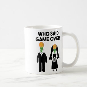 Taza De Café Funny Pineapple Swinger Gift Boda Bride Groom M