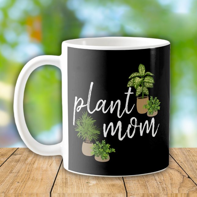 Taza De Café Funny Plant Mom Coffee Mug (Subido por el creador)