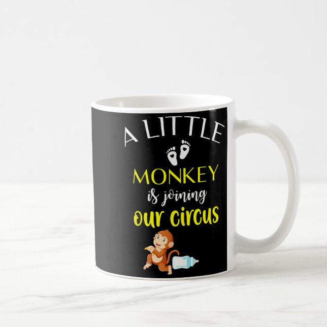 Taza De Café Funny Pregnancy Announcement New Baby Reveal  (Derecha)