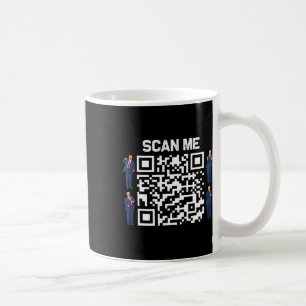 Taza De Café Funny presidente de Qr Trump 4547 Tee Trump