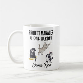 Taza De Café Funny Project Manager Engineering Business