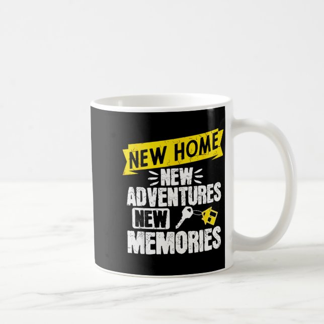Taza De Café Funny Proud Homeowner New Homenew Adventures New M (Derecha)