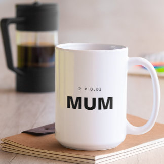 Taza De Café Funny Psychology Statistics Mug | Significant Mum