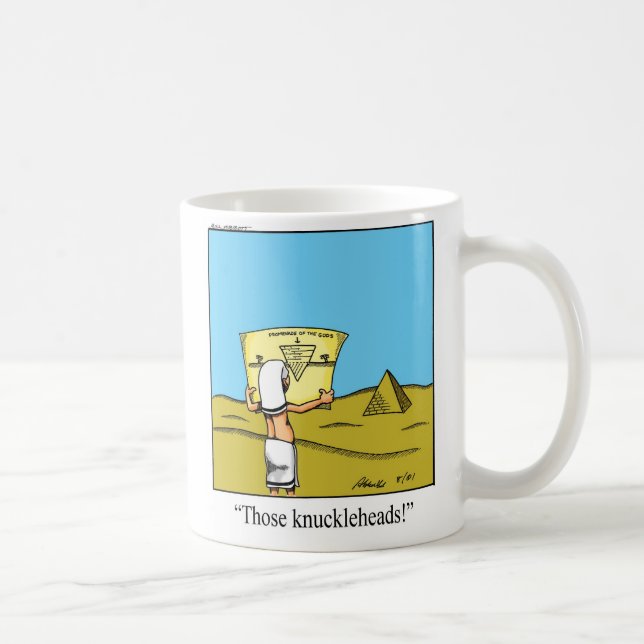 Taza De Café Funny Pyramid Architect Mug (Derecha)