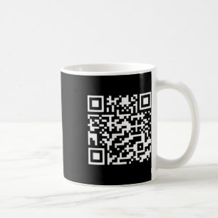 Taza De Café Funny Qr presidente Trump código de baile _1