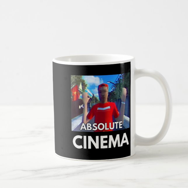 Taza De Café Funny Quote Absolute Cinema Meme Brother Hai's Pho (Derecha)