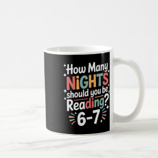 Taza De Café Funny Reading 6 7 Six Seven Meme English Teacher B