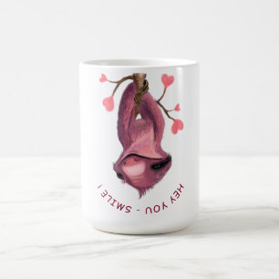 Taza De Café Funny Romantic Sloth Smile Coffee Mug