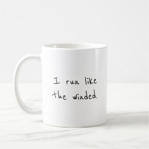 Taza De Café Funny Runner