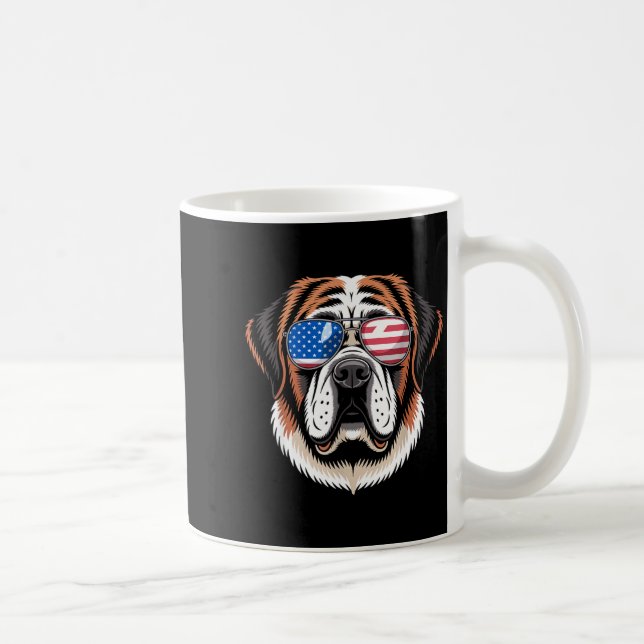 Taza De Café Funny Saint Bernard Costume For Men Women St Berna (Derecha)