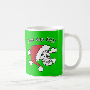 Taza De Café Funny Santa Skull