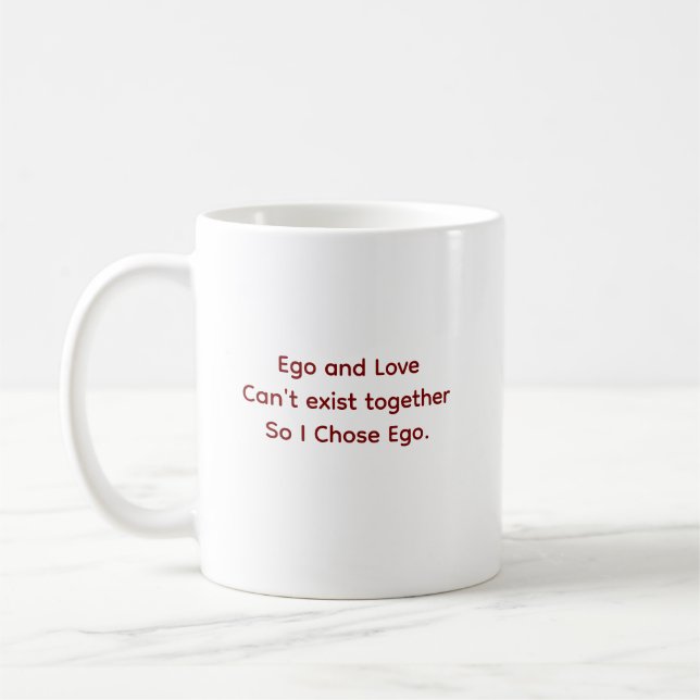 Taza De Café Funny Sarcastic Quotes Customized Your Own Tea (Izquierda)