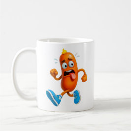Taza De Café Funny Sausage Panic 