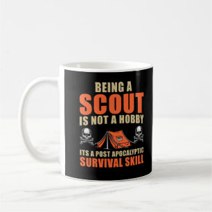 Taza De Café Funny Scout Adventure Tent Nature Lover Camper
