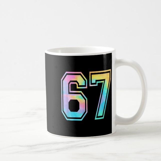 Taza De Café Funny Six Seven Meme Gen Alpha Slang  (Derecha)