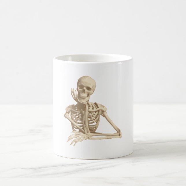 Taza De Café Funny Skeleton (Centro)