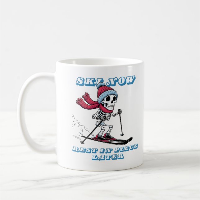 Taza De Café Funny Skeleton (Izquierda)