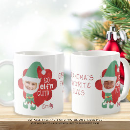 Taza De Café Funny SO ELF'n CUTE Fotos de Elf personalizadas