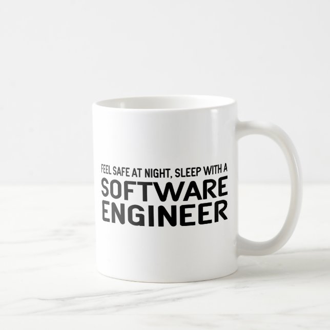 Taza De Café Funny Software Engineer (Derecha)