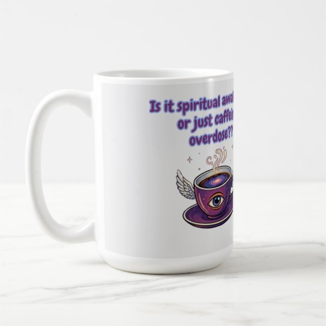 Taza De Café Funny spiritual awakening (Izquierda)