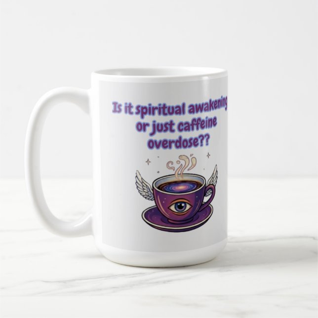Taza De Café Funny spiritual awakening (Izquierda)