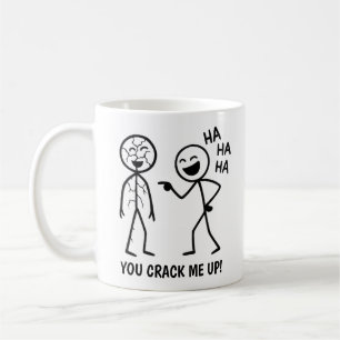 Taza De Café Funny Stickman