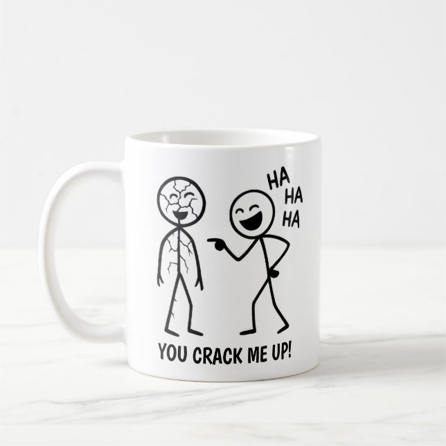 Taza De Café Funny Stickman (Izquierda)