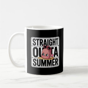 Taza De Café Funny Straight Outta Summer Kawaii Mochila