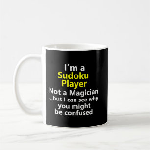 Taza De Café Funny Sudoku Jugador Trabajo Profesional Profesion