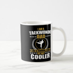Taza De Café Funny Tae Kwon Do Fighter Dad Taekwondo Para Los H