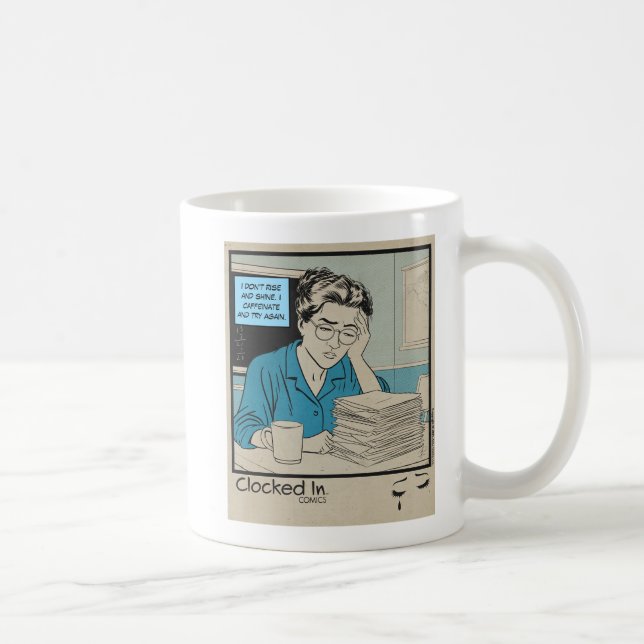 Taza De Café Funny Teacher Life for Educators (Derecha)